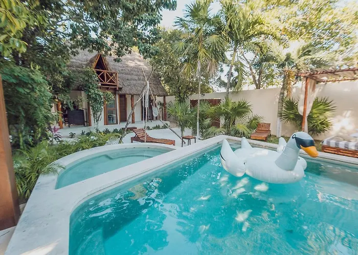 Unique Cottage In The Heart Of Tulum Town Aparthotel